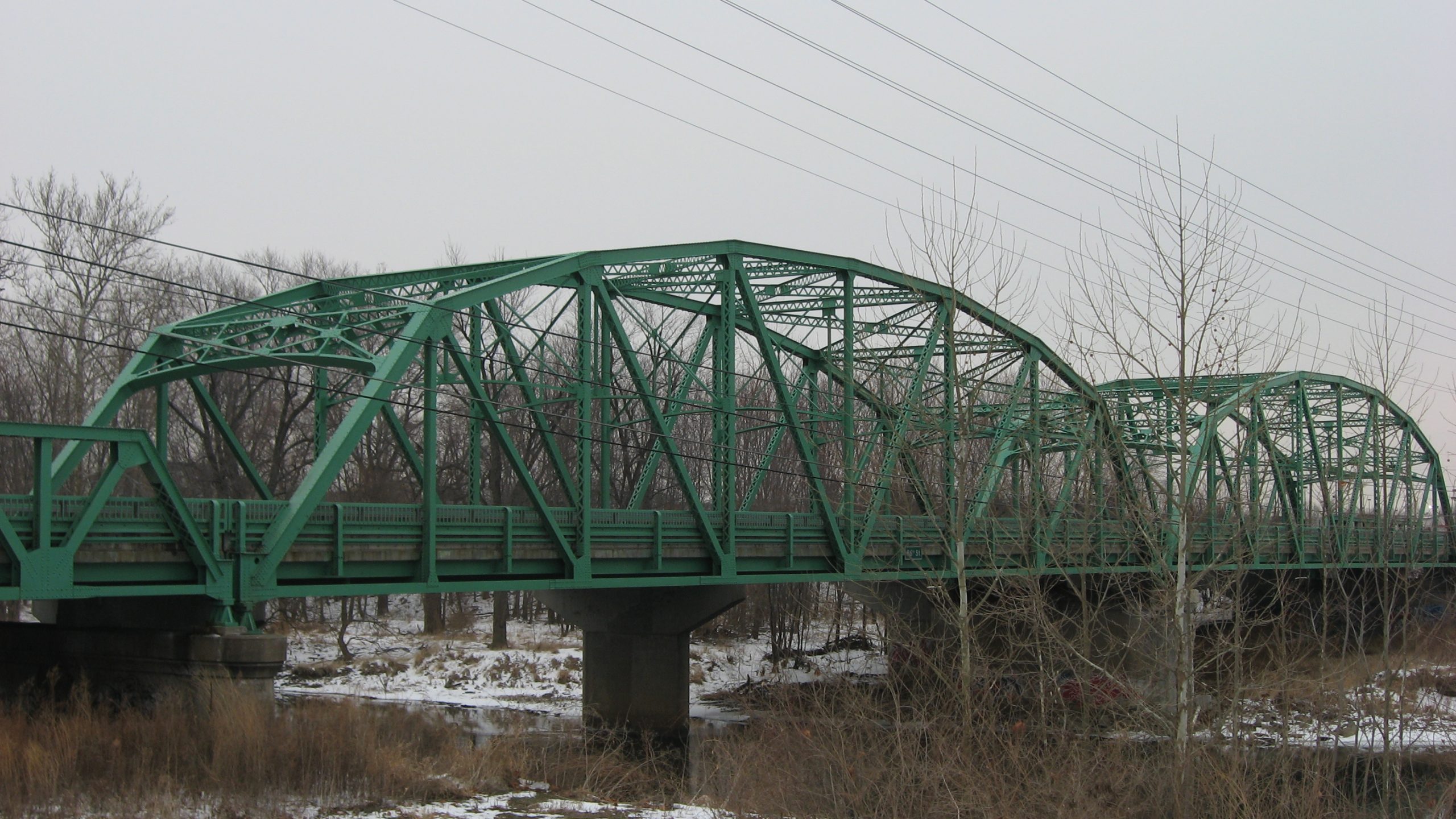 82nd Street David Wolf Bridge - Discover White River