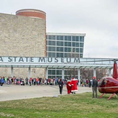 Celebration Crossing | Santa’s Helicopter Arrival