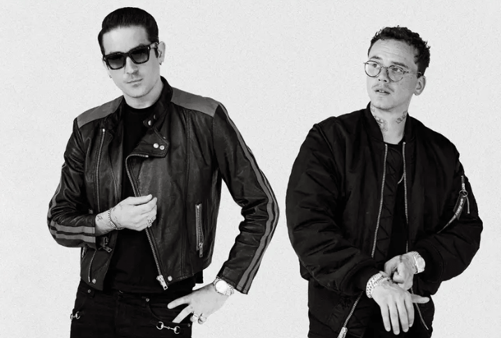 two males in leather jackets
